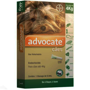 ADVOCATE CAES ATÉ 4KG 0,4 ML