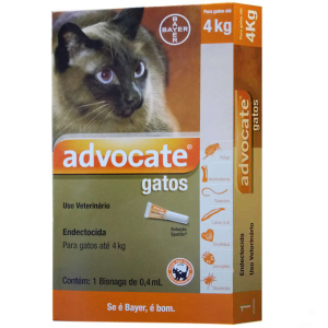 ADVOCATE GATO 0,4ML ATÉ 4KG
