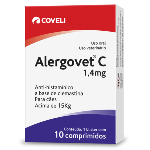 ALERGOVET C 1,4MG