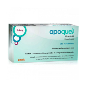 APOQUEL 5,4MG 20COMP