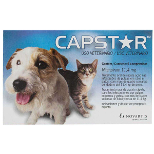 CAPSTAR 11,4MG (CAIXA) C/ 6 COMPRIMIDOS