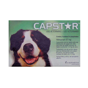 CAPSTAR 57MG CAIXA 6 COMPRIMIDOS