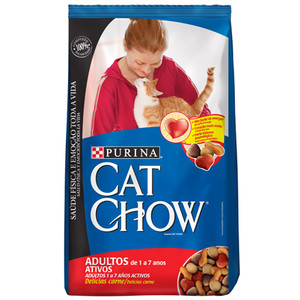 CAT CHOW ADULTO CARNE 1,0 KG