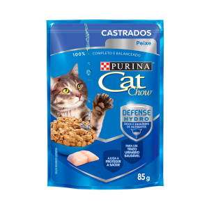 CAT CHOW SACHE CASTRADO PEIXE 85GR