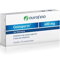CELESPORIN 600 MG BLÍSTER C/ 10 COMP CARTELA