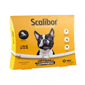 COLEIRA SCALIBOR CAO PEQUENO E MÉDIO 48 GR