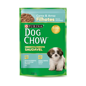 DOG CHOW SACHE FILHOTE CARNE 100GR