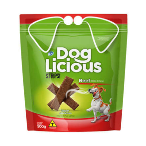 DOG LICIOUS BIFINHO CARNE 500GR