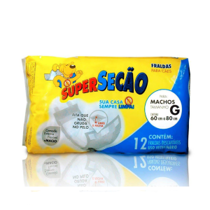 FRALDA HIGIENICA SUPERSECÃO G
