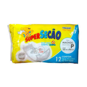 FRALDA HIGIENICA SUPERSECÃO P