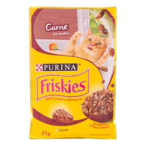 FRISKIES SACHE CARNE AO MOLHO 85GR