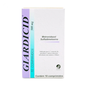 GIARDICID 500MG 10 COMP.