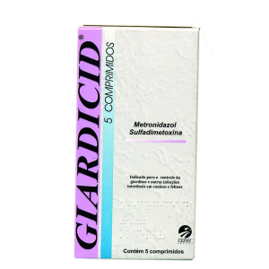 GIARDICID 500MG 5 COMP.