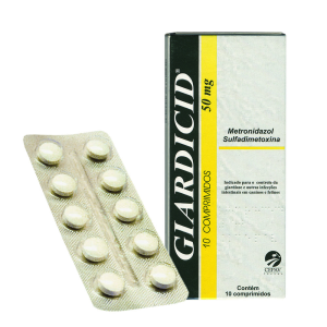 GIARDICID 50MG 10 COMP.