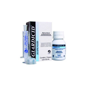 GIARDICID SUSPENSAO 50 ML