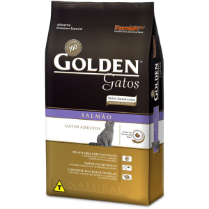 GOLDEN GATOS ADULTO SALMAO 1,0 KG