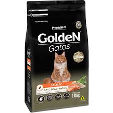 GOLDEN GATOS CASTRADOS SALMAO 3KG