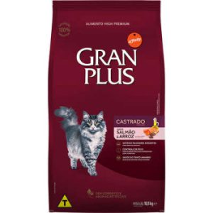 GRANPLUS GATOS CASTRADO SALMÃO 10,1KG