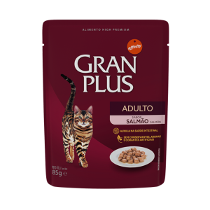 GRANPLUS SACHE GATOS SALMAO 85GR