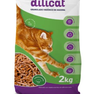 GRANULADO DE MADEIRA NATURAL CAT (DILICAT) 2KG
