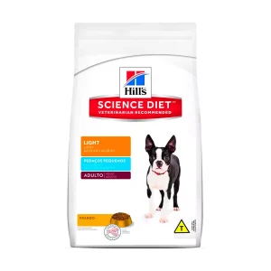 HILL´S CANINE ADULTO LIGHT PEDAÇOES PEQUENOS 6KG