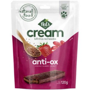 NATS CREAM BIFINHO RECHEADO ANTI OX 120GR