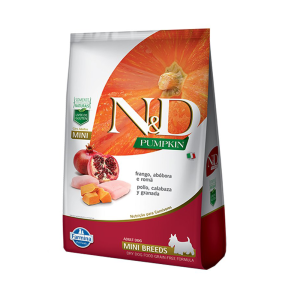 ND CANINE PUMPKIN FRANGO MINI 800GR