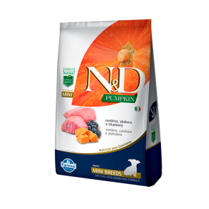 ND CANINE PUMPKIN PUPPY CORDEIRO E BLUBERRY 2,5KG