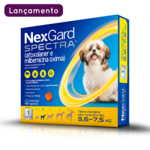 NEXGARD SPECTRA P 3,6 A 7,5KG 100GR X1 BR