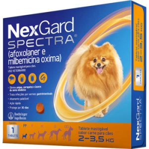 NEXGARD SPECTRA PP 2 A ,3,5KG 50GR X1
