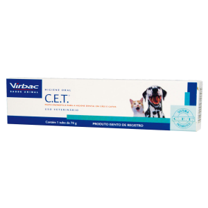 PASTA DENTAL C.E.T VIRBAC (KIT COM ESTOJO E ESCOVA DENTAL)
