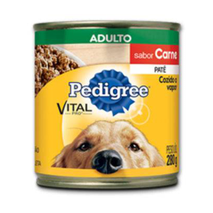 PEDIGREE LATA PATE CARNE 290GR