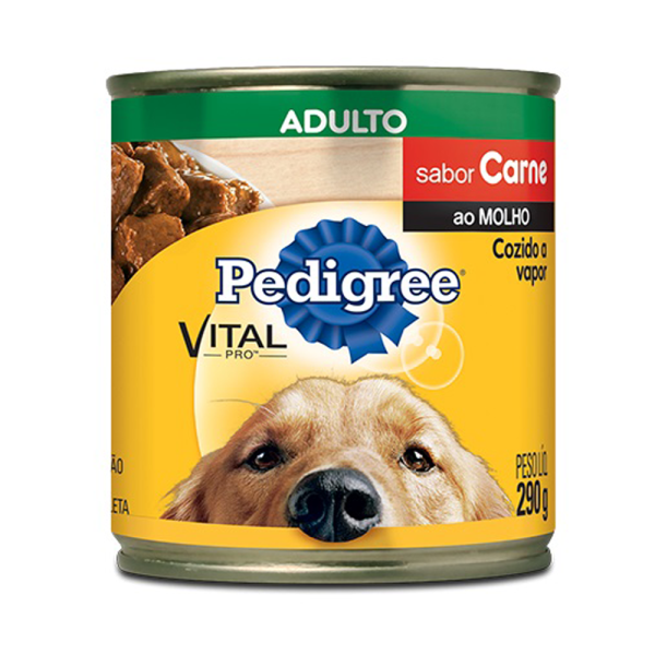 PEDIGREE LATA PEDAÇOS DE CARNE 290GR