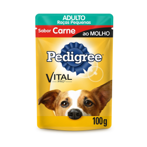 PEDIGREE SACHE CARNE RAÇAS GRANDES 100GR