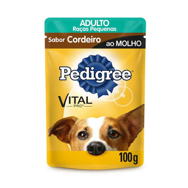 PEDIGREE SACHE CORDEIRO RAÇAS PEQUENAS 100GR