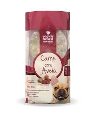 PEGADA NATURAL CARNE C/ AVEIA 4 PORÇOES