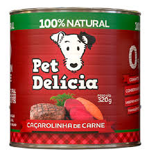 PET DELICIA CAÇAROLINHA DE CARNE 320GR