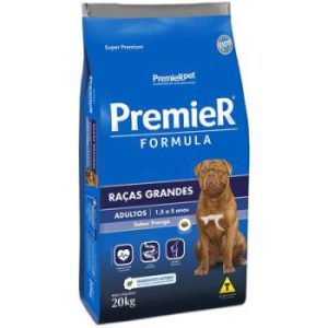 PREMIER ADULTO RAÇAS GRANDES FRANGO 20KG