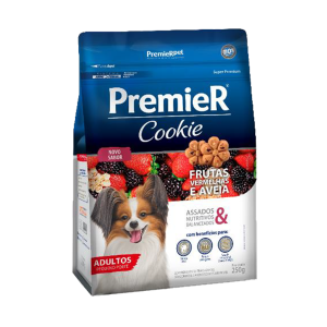 PREMIER COOKIE ADULTO RP FRUTAS VERMELHAS 250GR