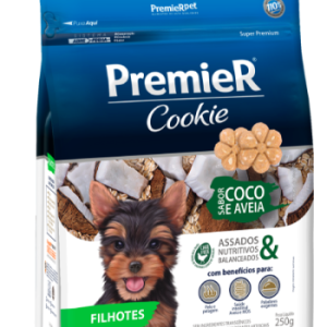 PREMIER COOKIES FILHOTE COCO E AVEIA RP 250GR
