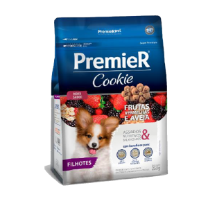 PREMIER COOKIE FILHOTE FRUTAS VERMELHAS RP 250GR