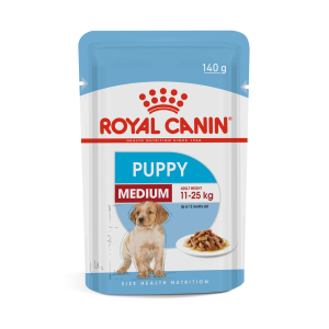 ROYAL CANIN SACHE MEDIUM PUPPY WET 140 G