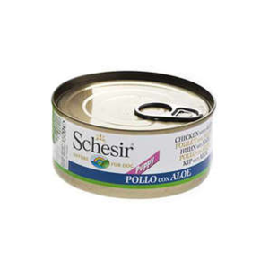 SCHESIR LATA DOG PUPPY FRANGO E ALOE VERA 150GR