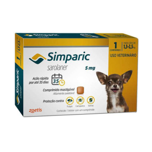 SIMPARIC 1,3 A 2,5KG 5MG AMARELO