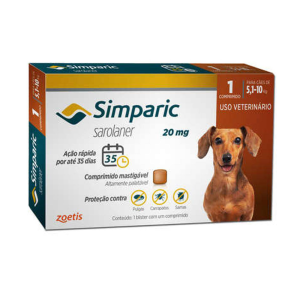 SIMPARIC 5,1 A 10KG 20MG VERMELHO