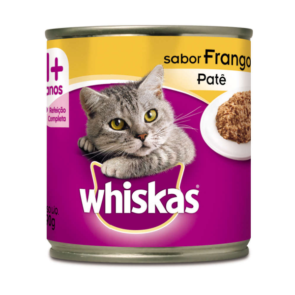 WHISKAS LATA FRANGO 290GR