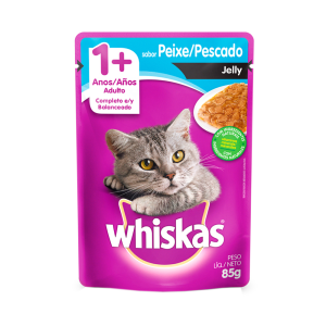 WHISKAS SACHE ADULTO PEIXE JELLY 2X20X85