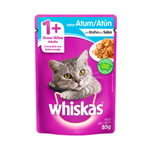 WHISKAS SACHE ATUM/SALSA 85GR