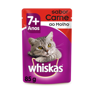 WHISKAS SACHE CARNE 85G