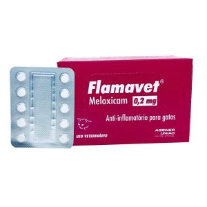 flamavet 0,2mg gatos blister 10comp